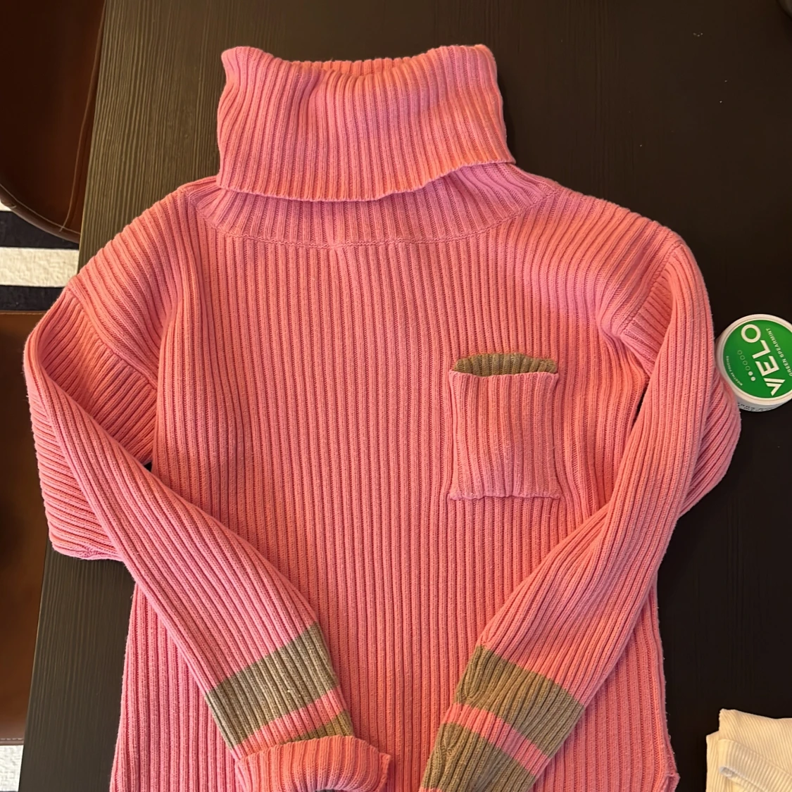 Rosa polo tröja - 1