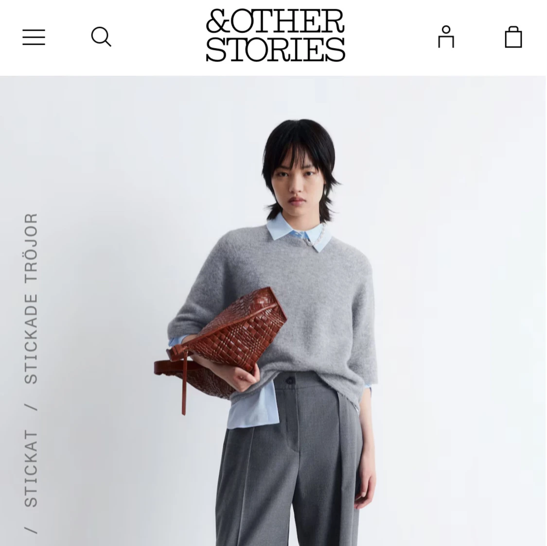 Stickad tshirt Other Stories - 1