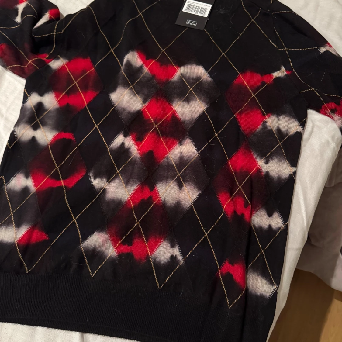 Svart rutig stickad tröja från Dsquared2 - 2