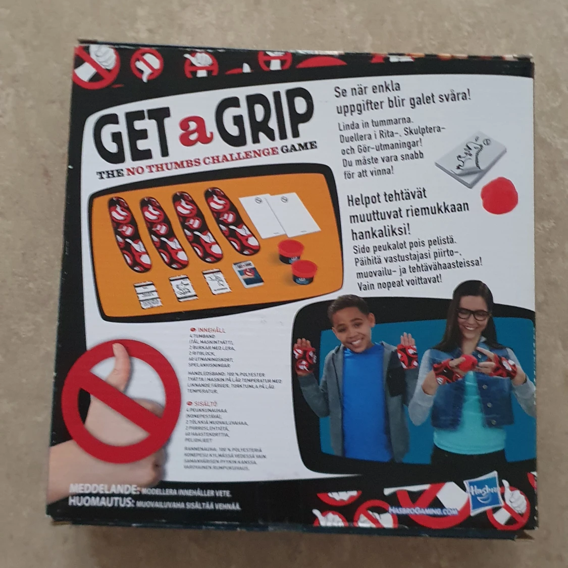 Get a Grip - The No Thumbs Challenge Game - 1