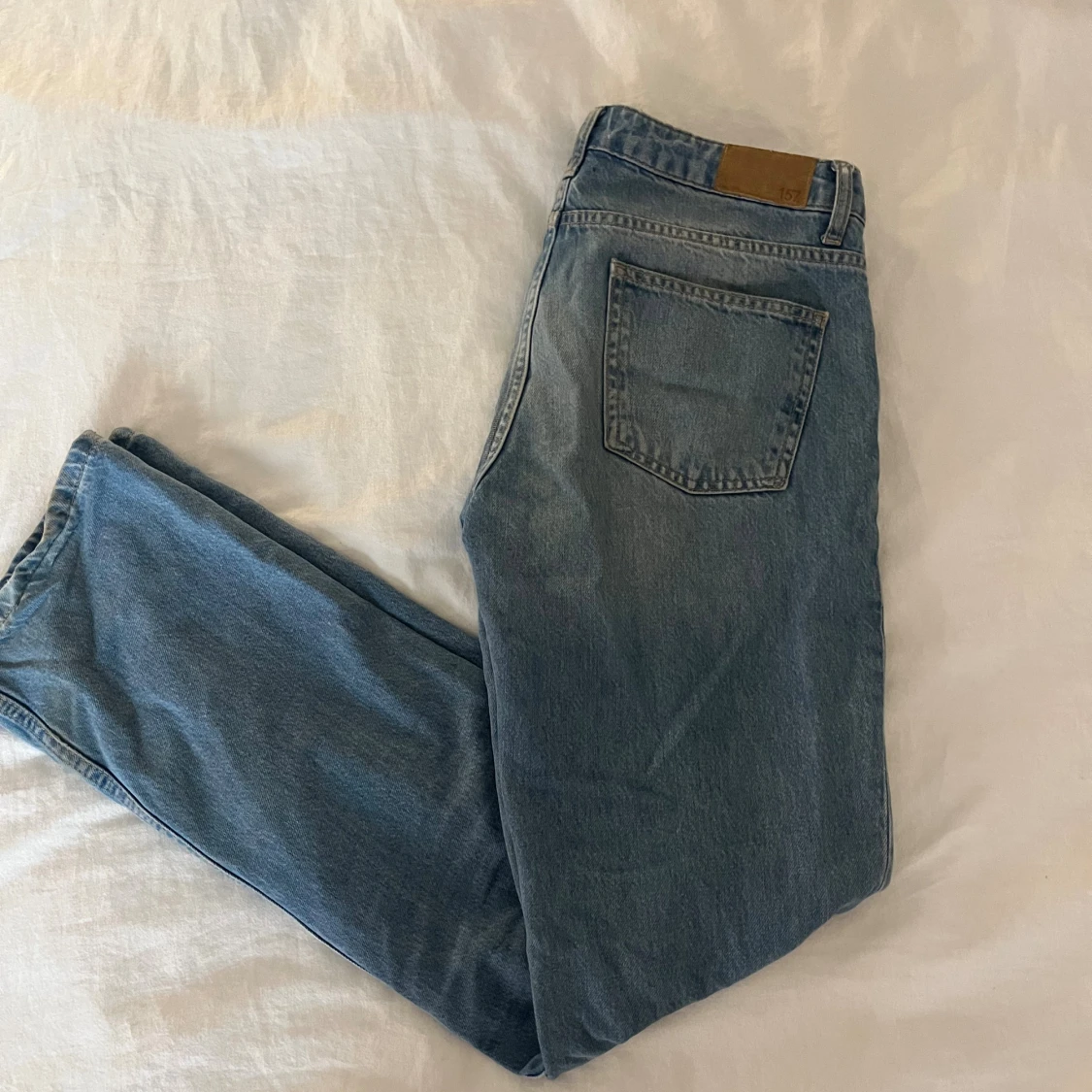 Blå jeans från 157, straight fit - 2