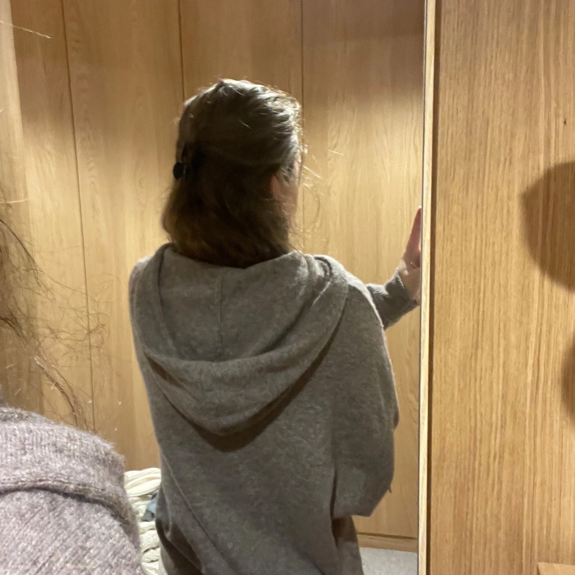 Stickad hoodie från Lindex - 1