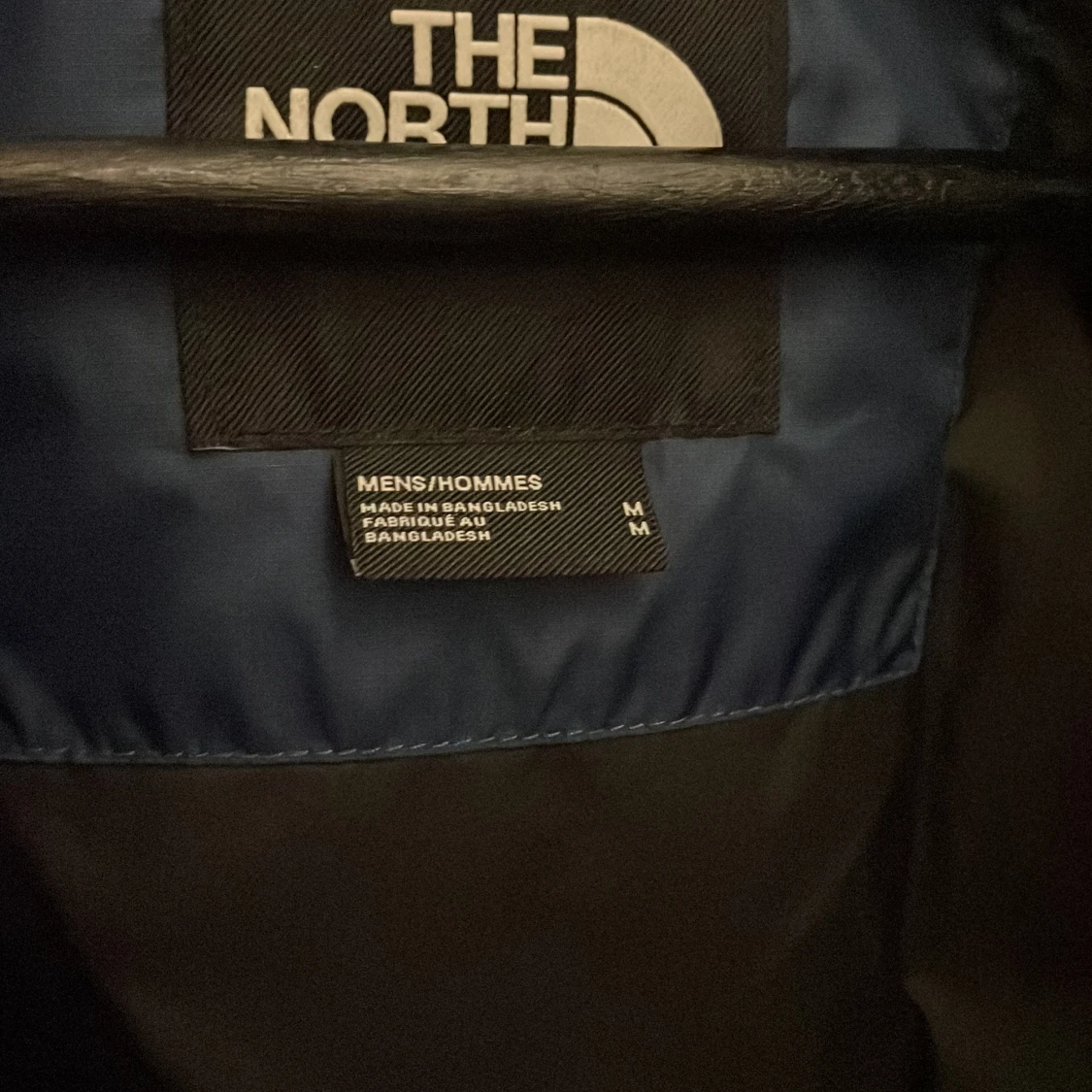 Blå och svart dunjacka The North Face - 3