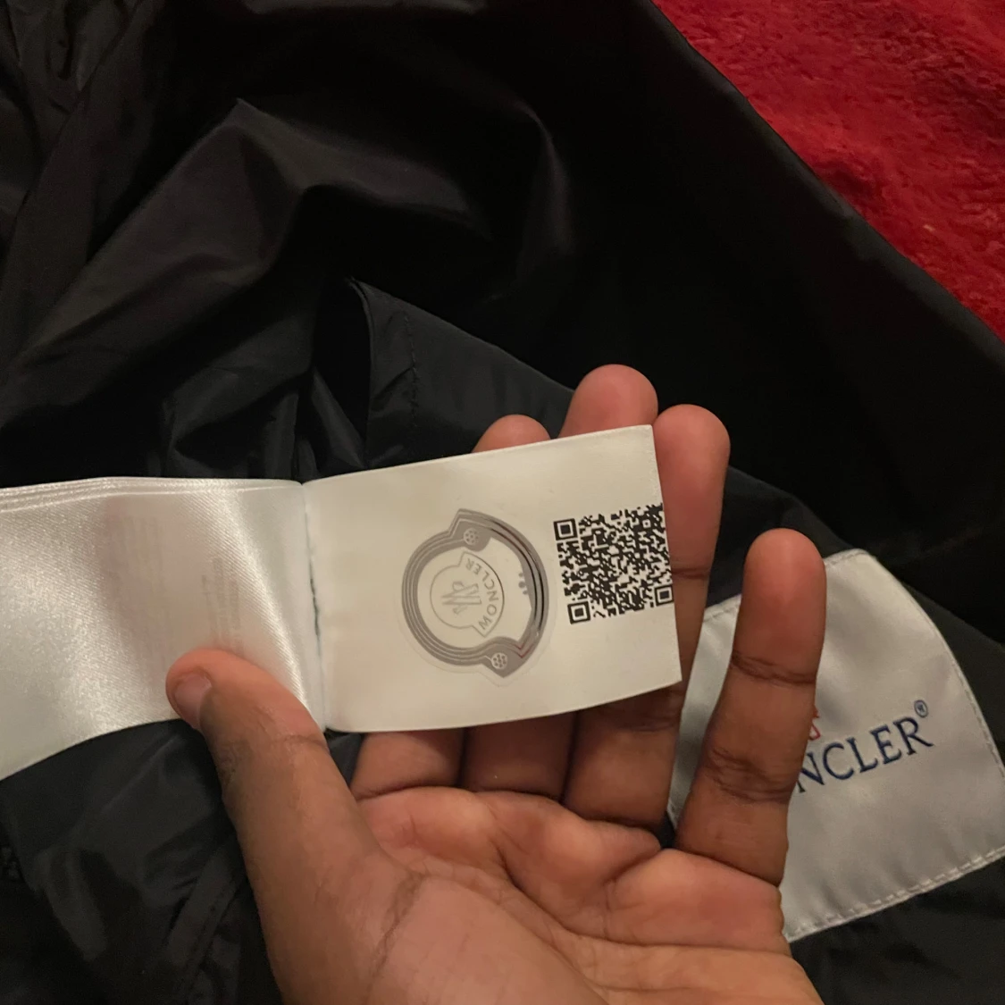 Svart vindjacka från Moncler - 4