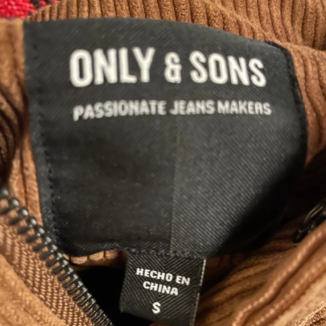 Brun manchester pufferjacka Only & Sons - 2