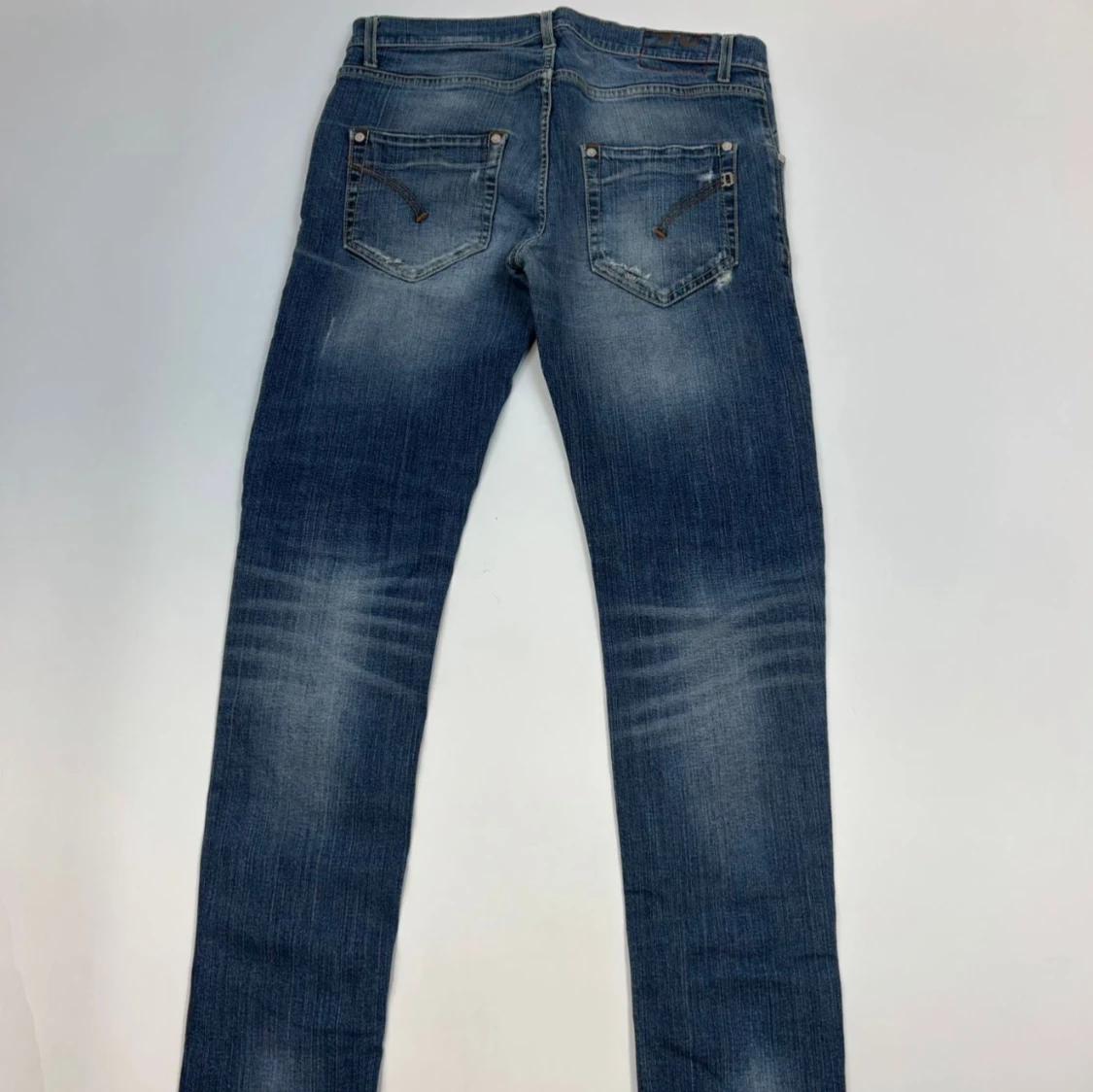 Blå Replay Dondup George med slitningar - 1