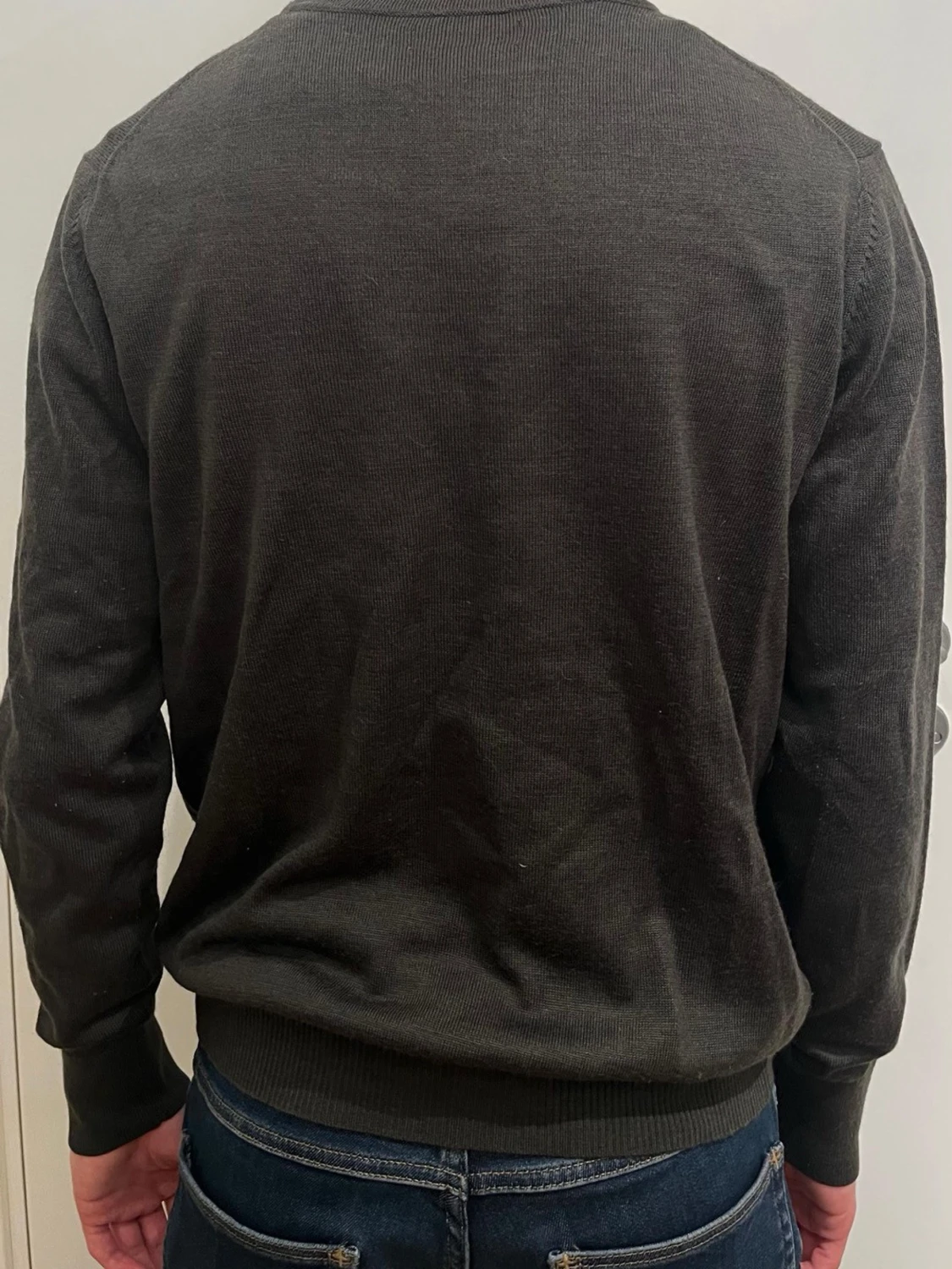 Mörkgrå stickad tröja från Bruun & Stengade - 1