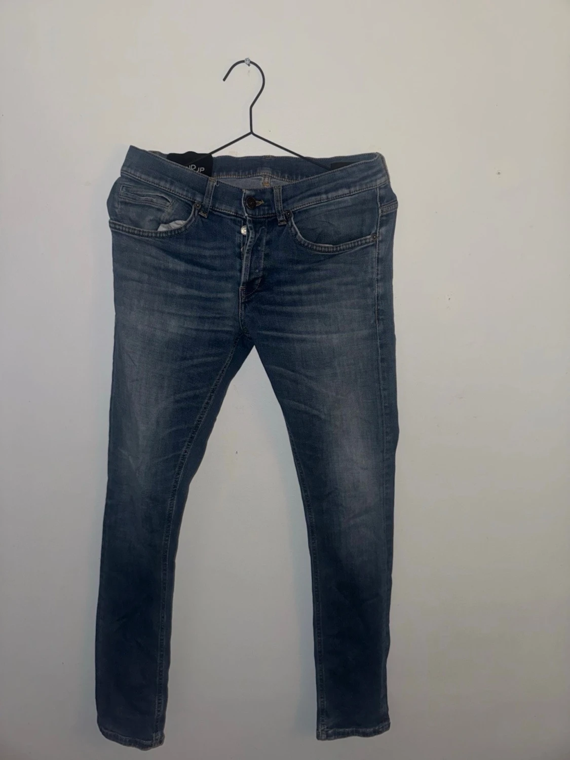 Blå slim jeans från Dondup 