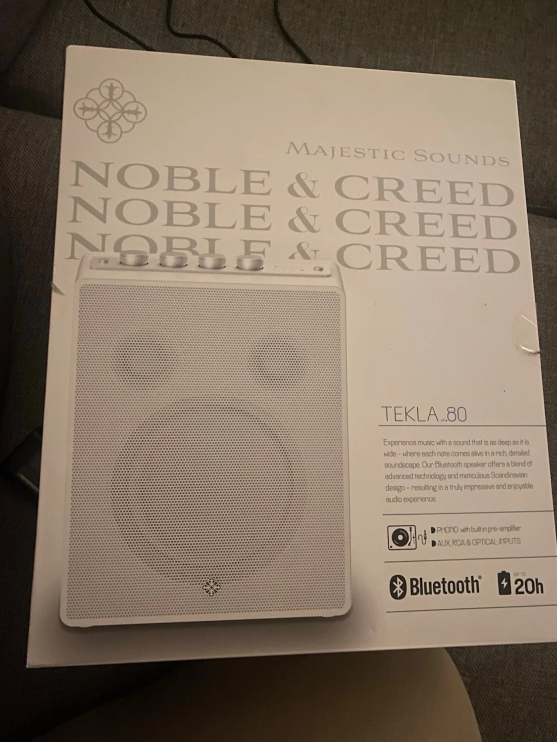 Noble & Creed TEKLA_80 Bluetooth Speaker