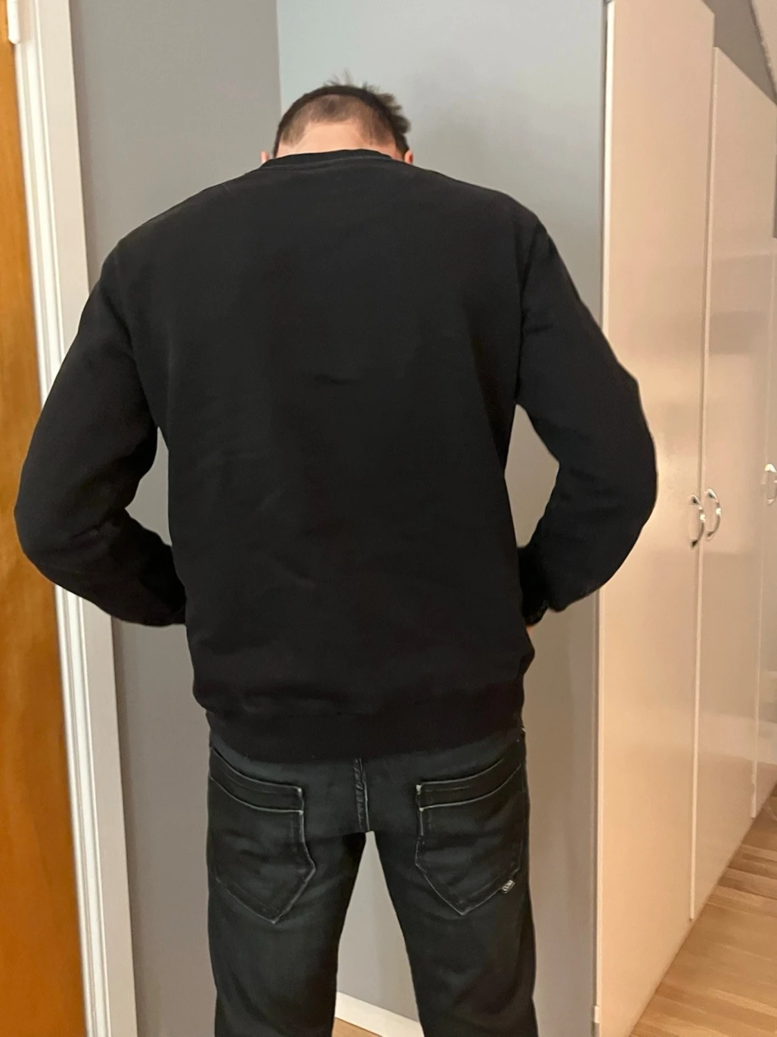 Svart Kenzo sweatshirt med tigerbrodyr - 2