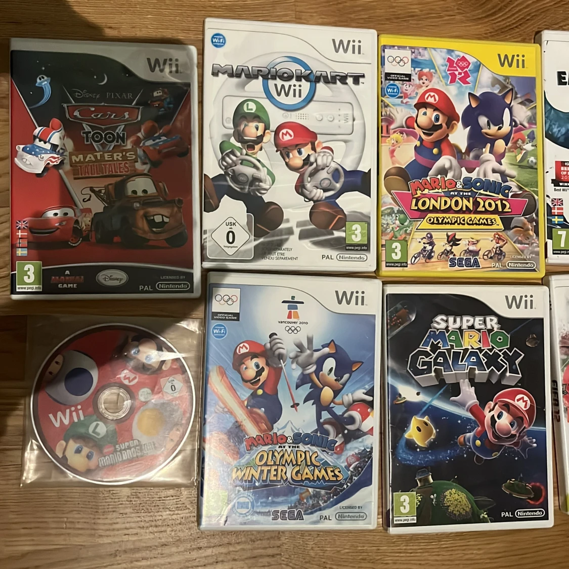 Nintendo Wii spelpaket - 12 titlar