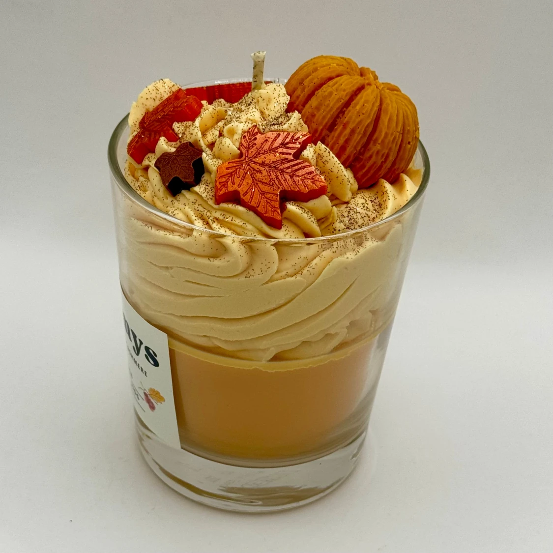 Höstmys Warm Woods & Cashmere Soy Wax Candle doftljus ljus - 3