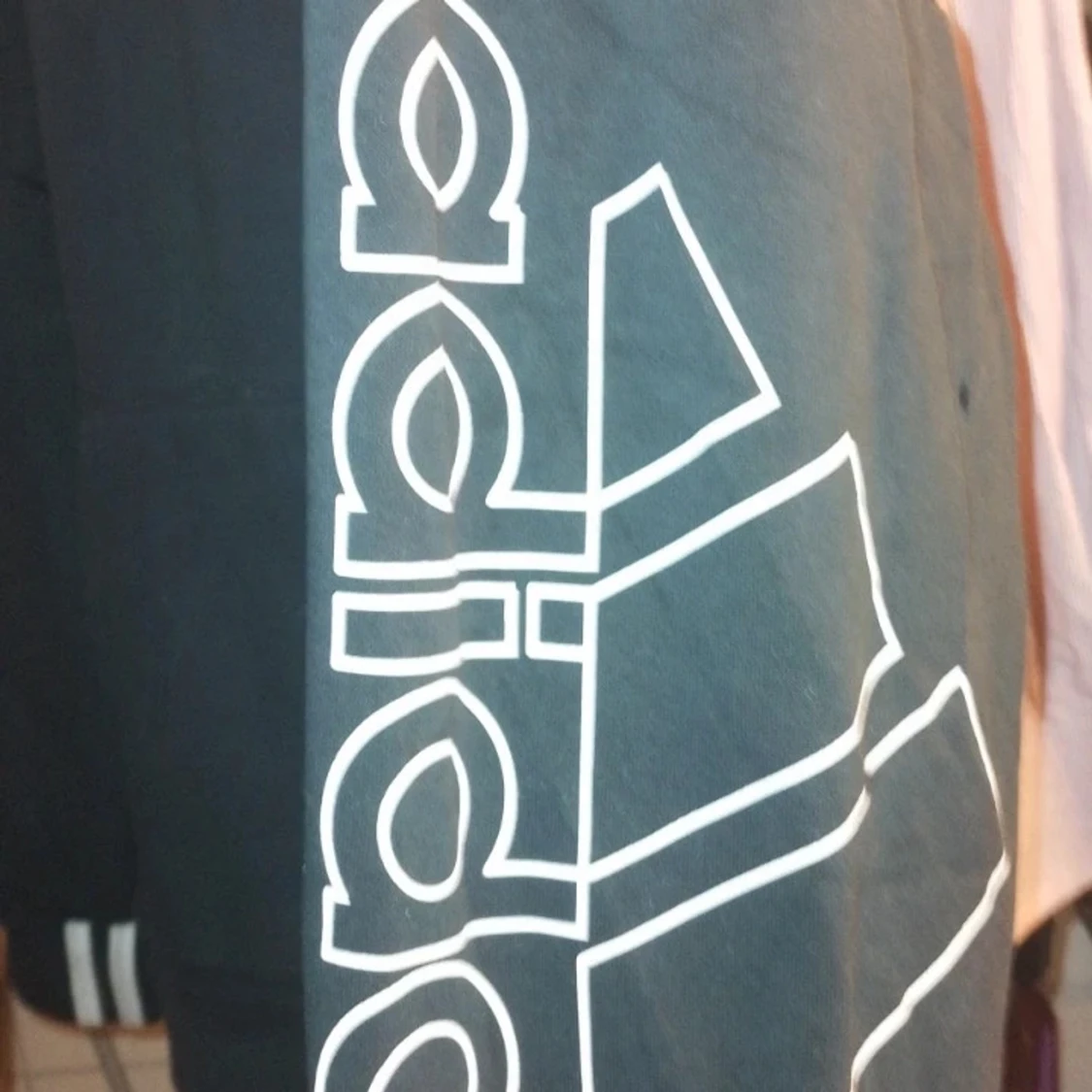 NY Svart Adidas hoodie S - 2