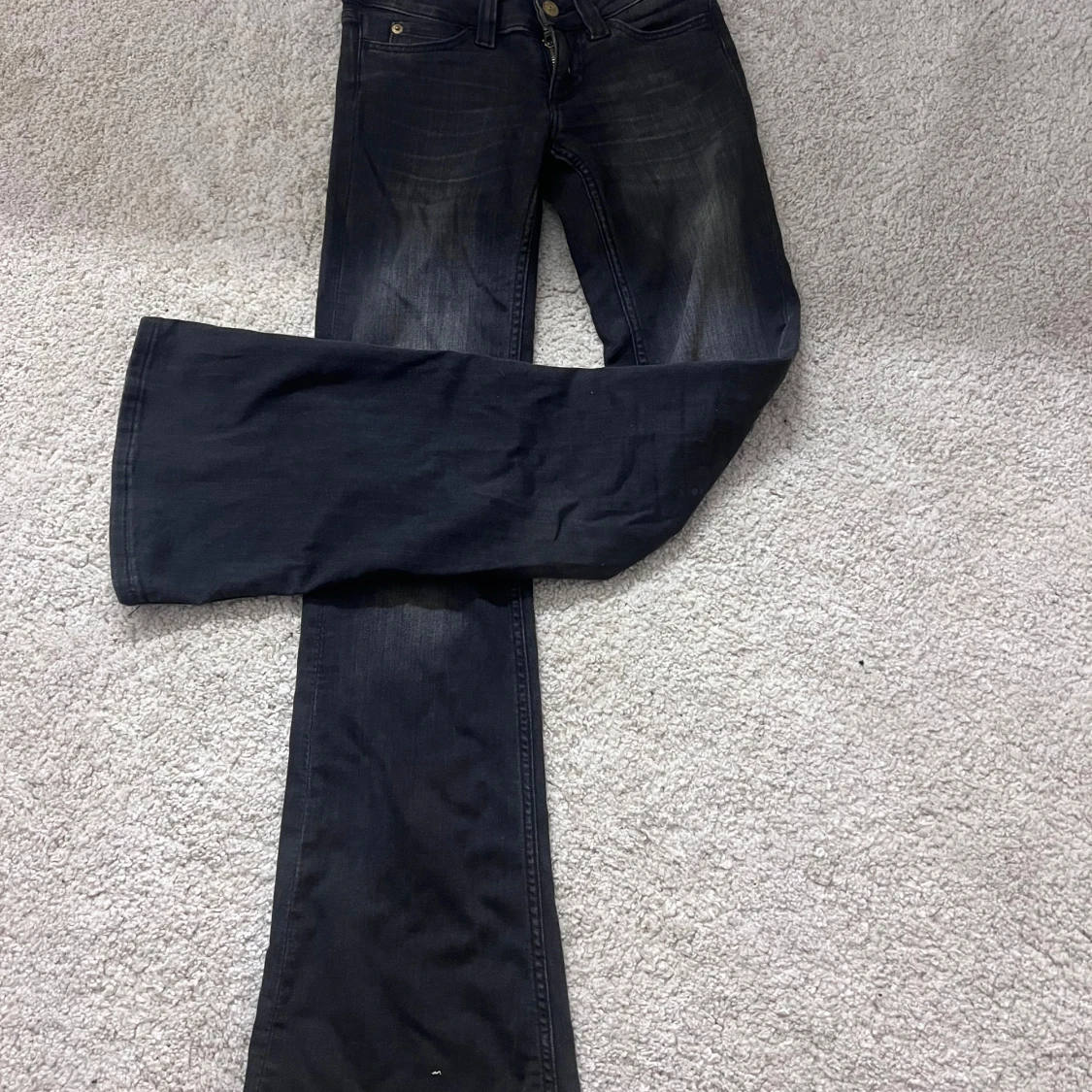 Bootcut jeans från Cheap Monday, svart