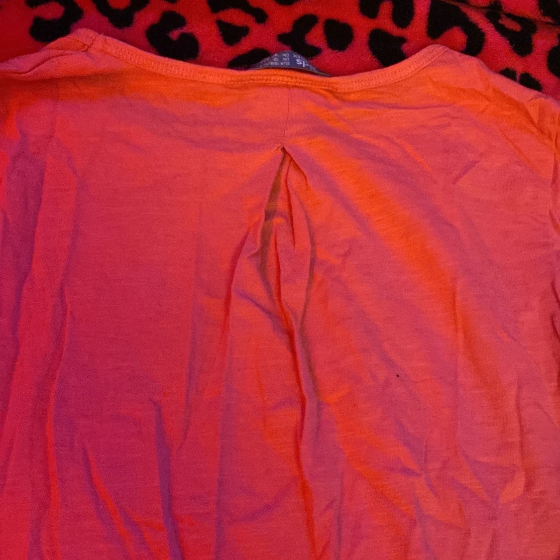 Korallfärgad långärmad tröja Lindex - 2