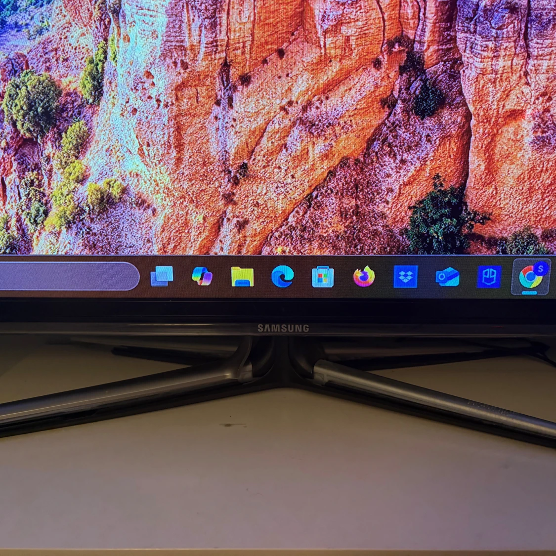 Samsung 55” TV – äldre modell, för extern streaming - 1