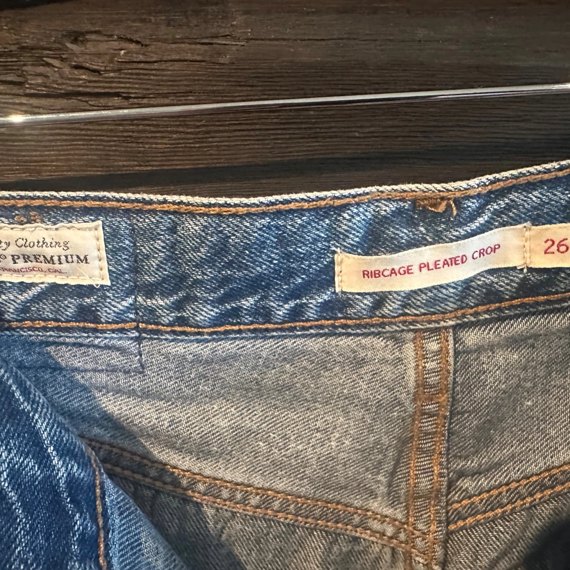 Levi's Ribcage jeans ljusblå - 4