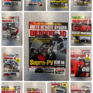 Bilsport tidningar - Bilsport 10 är ett spännande magasin för dig som älskar bilar, motorbyggen och custom-projekt. Upptäck årets hetaste byggen, tips om trimning och inspirerande reportage om unika fordon som Supra-PV och Ford Sierra Cosworth. Perfekt för unga bilentusiaster!