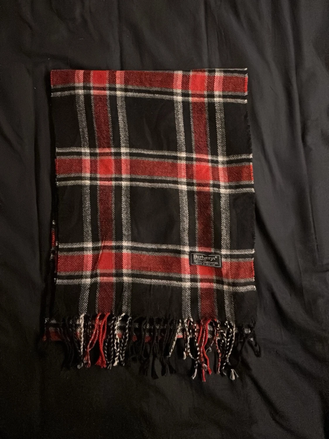 Rutig halsduk från Burberrys