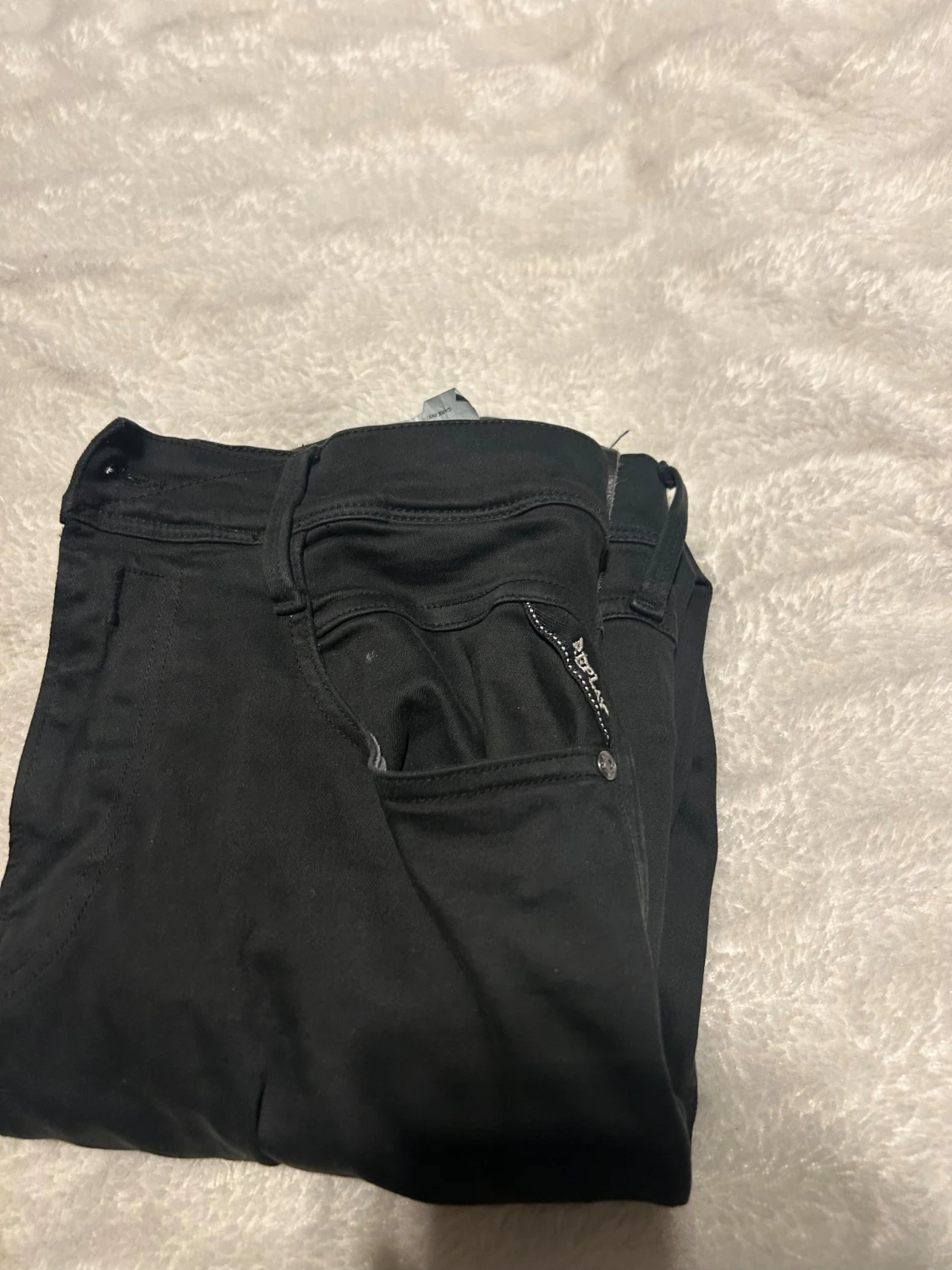 Replay Hyperflex svarta jeans - 5