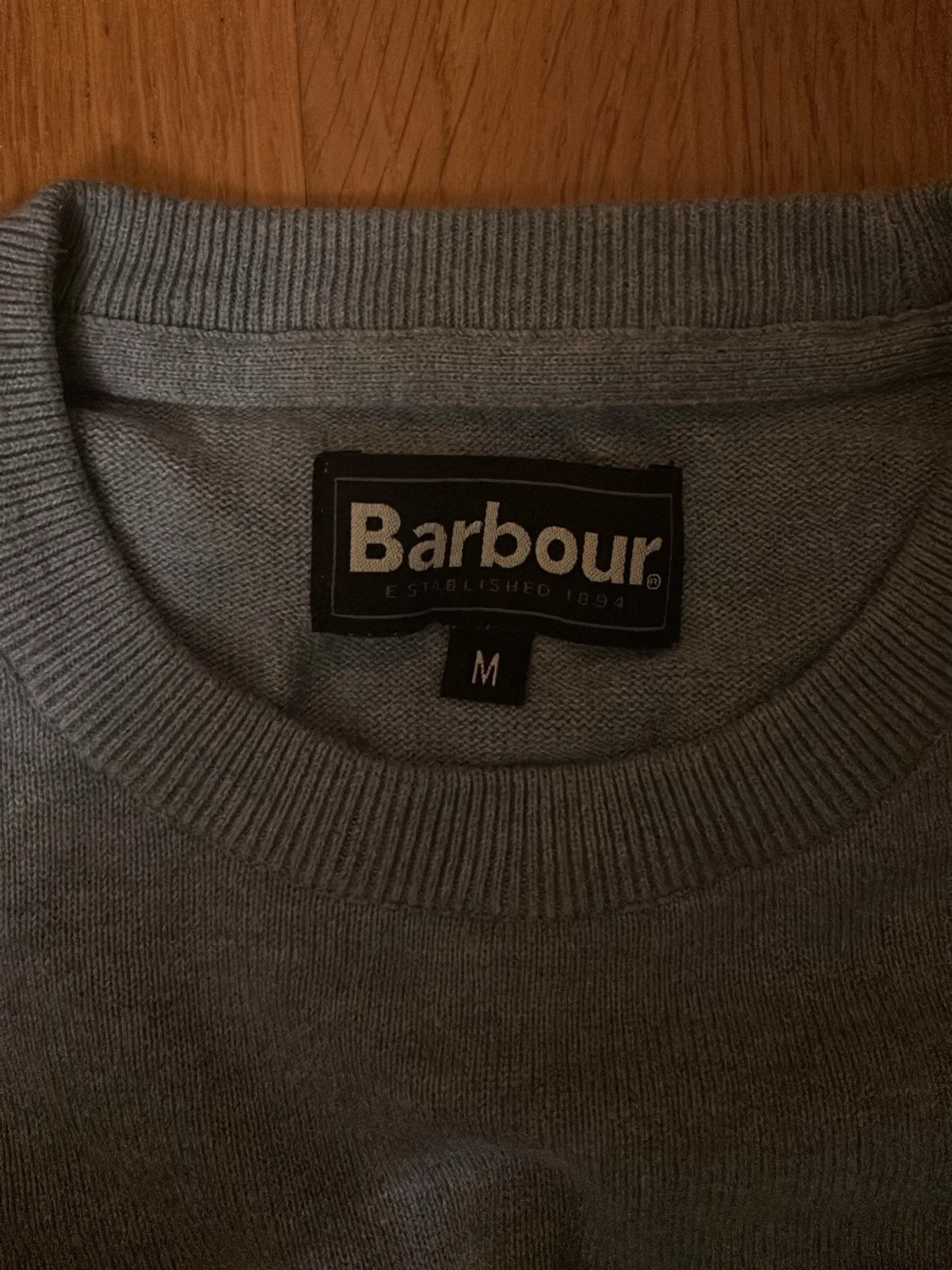 Blå stickad tröja från Barbour - 1