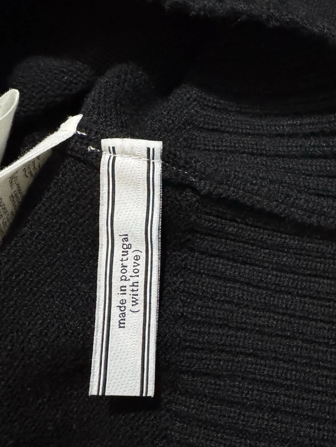 Svart stickad tröja från Ami Paris - 2