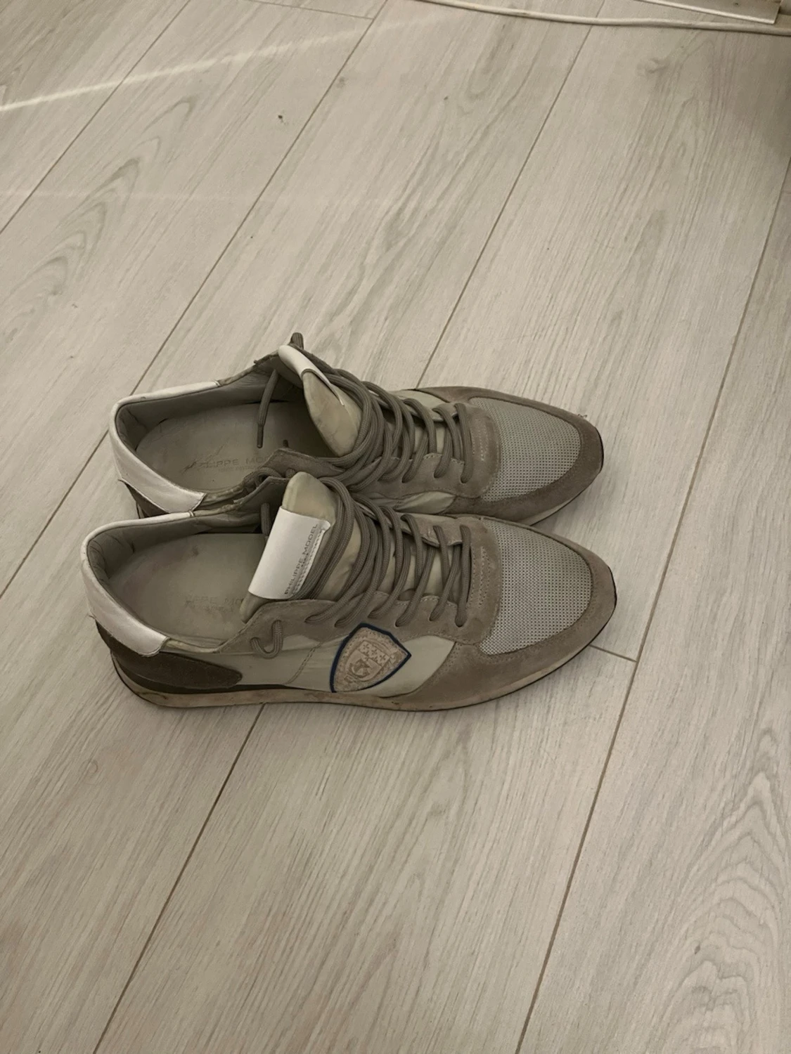 Philippe Model grå sneakers