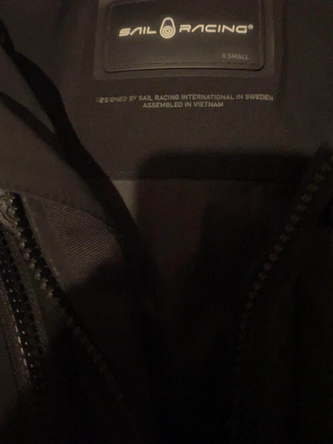 Svart dunjacka Sail Racing XS - 1