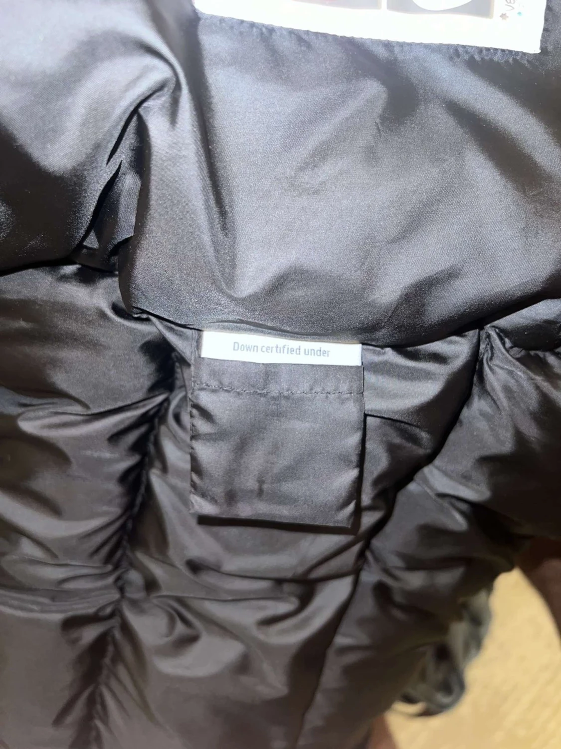 Svart pufferjacka från Moncler - 2