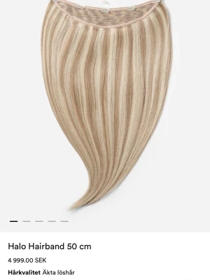 Hår - Super fint löshår (Hairband) från Rapunzels, i färgen Cendre Ash Blonde Mix 🩷 har använts 4 ggr, säljer då jag färgat håret i en annan färg 😊 köpte håret för 5000kr. 