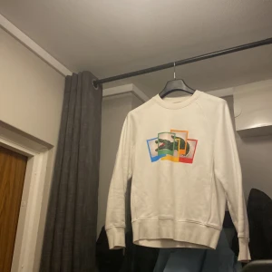 Lacoste tjocktröja - En äkta Lacoste i xs men passar s 