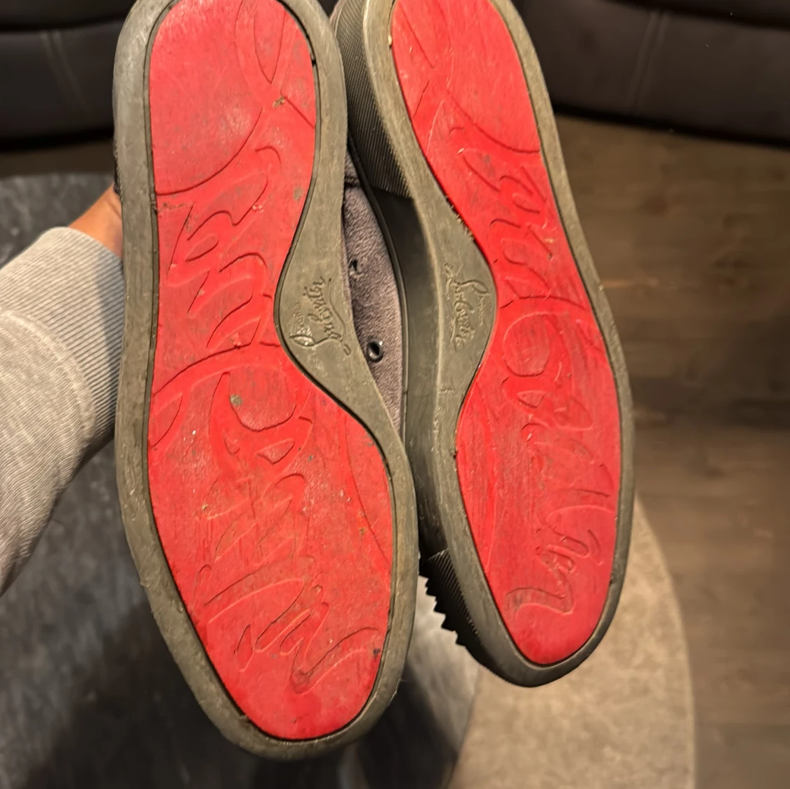 Christian Louboutin sneakers med nitar - 3