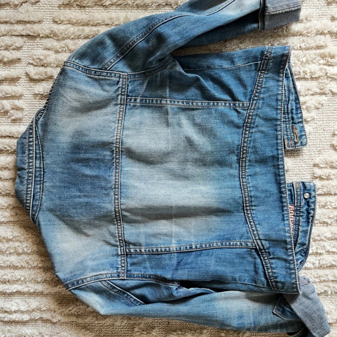 Ljusblå jeansjacka från MQ - 2