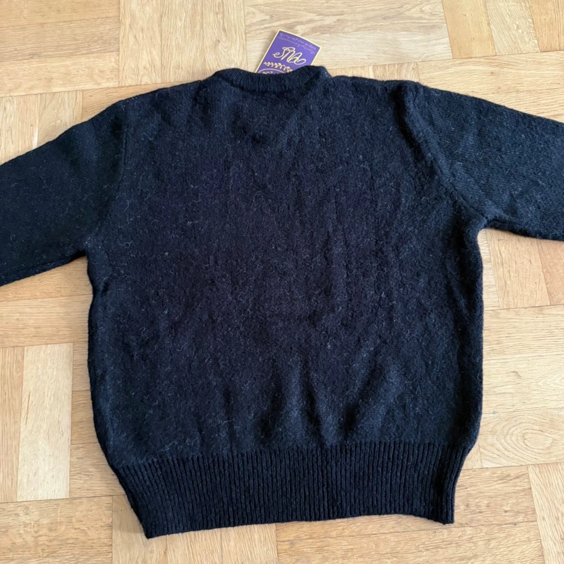 Svart stickad tröja med stjärna från Corteiz - 3