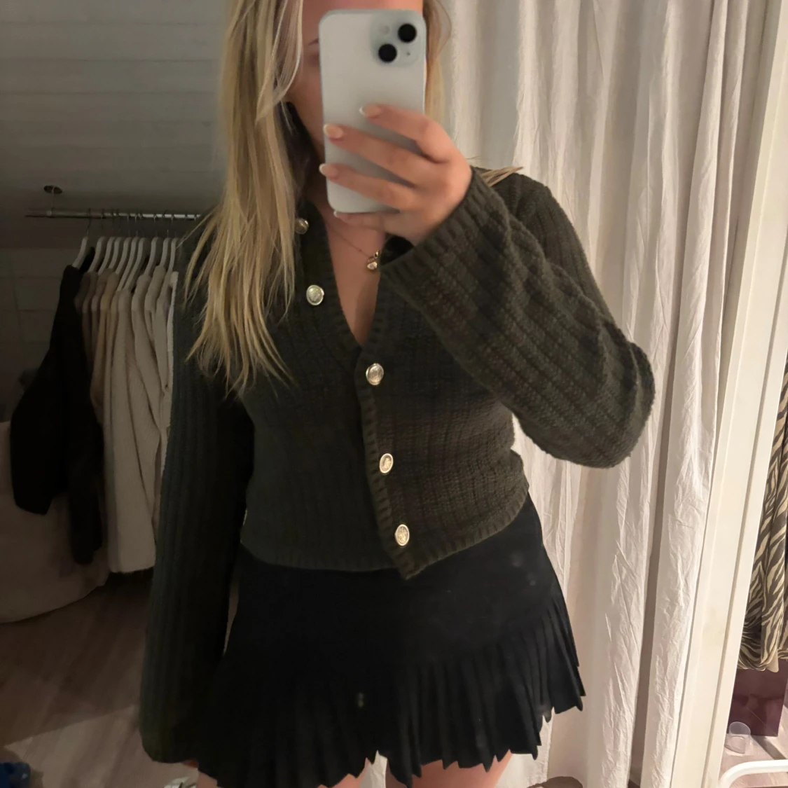 Grön kofta från hm