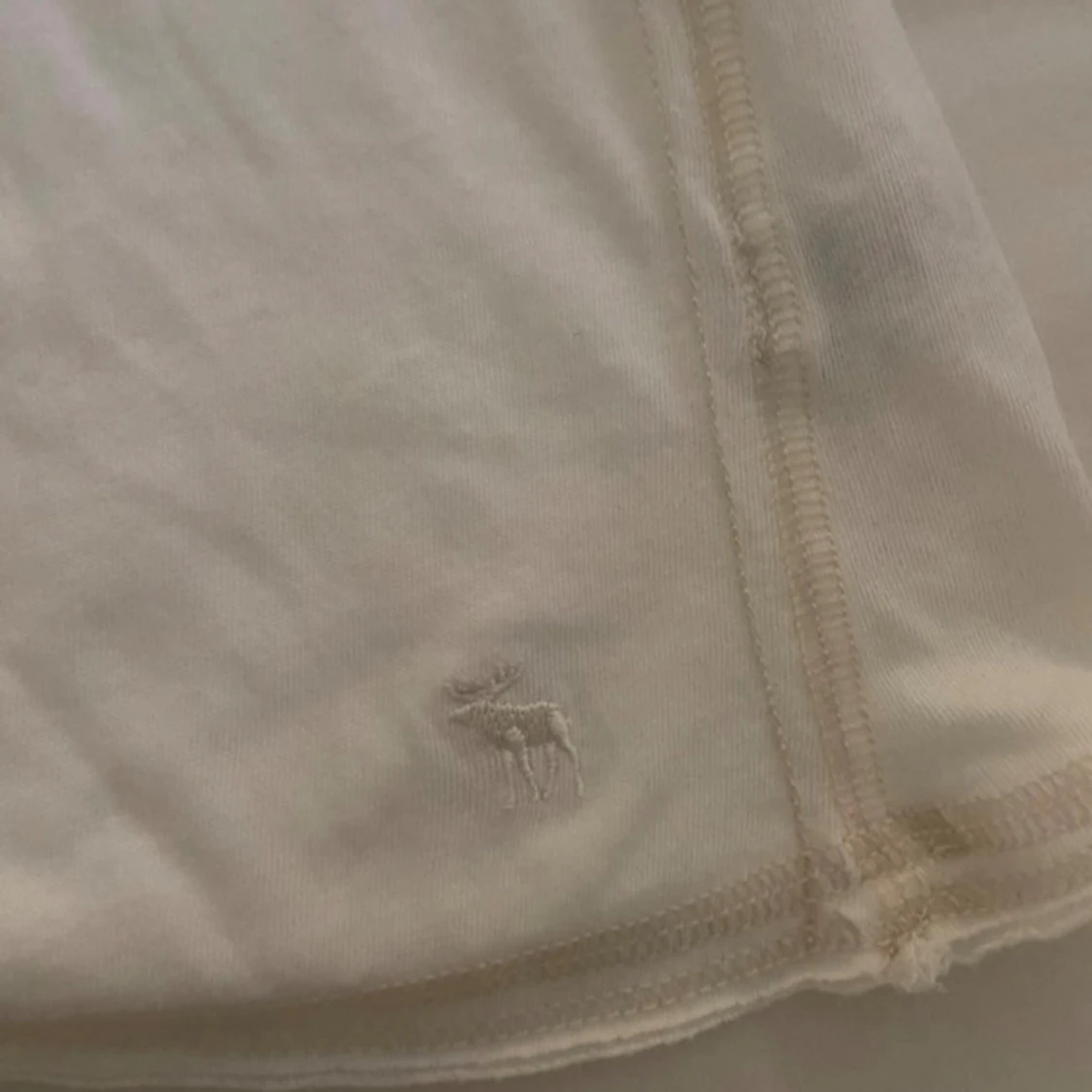 Vit kortklänning Abercrombie & Fitch - 2