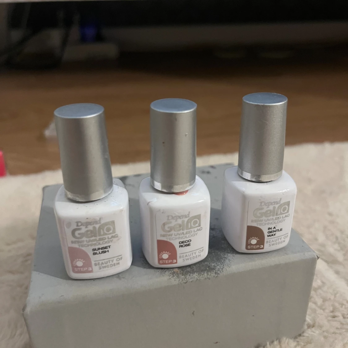 Depend Gellack nagellack trio