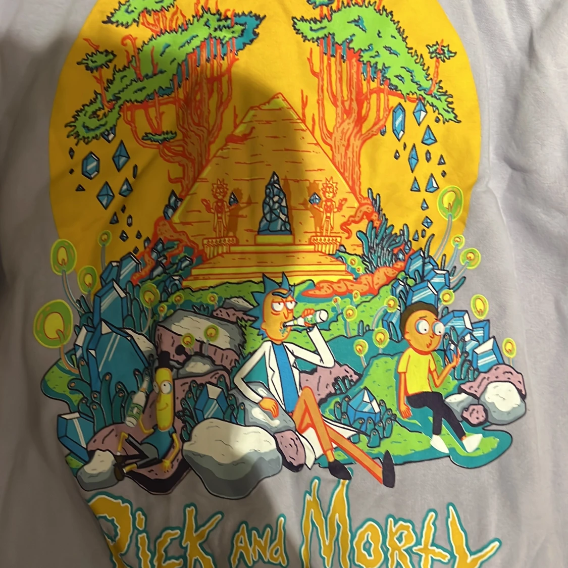 Rick and Morty hoodie från Pull&Bear XS - 4