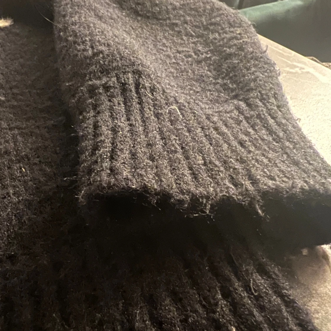 Svart Saint Laurent stickad tröja - 2