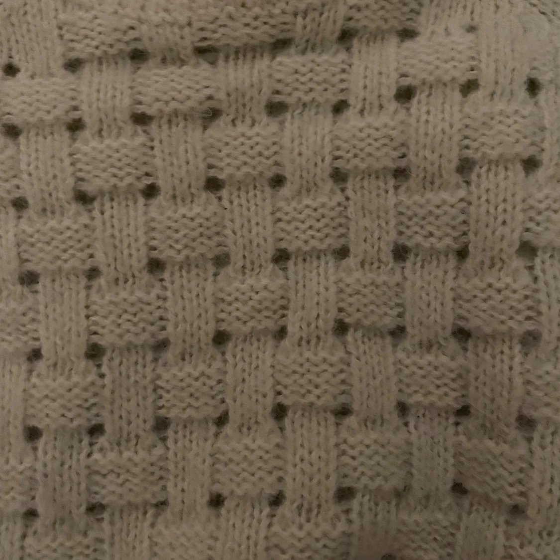 Vit stickad tröja från VILA XS - 2