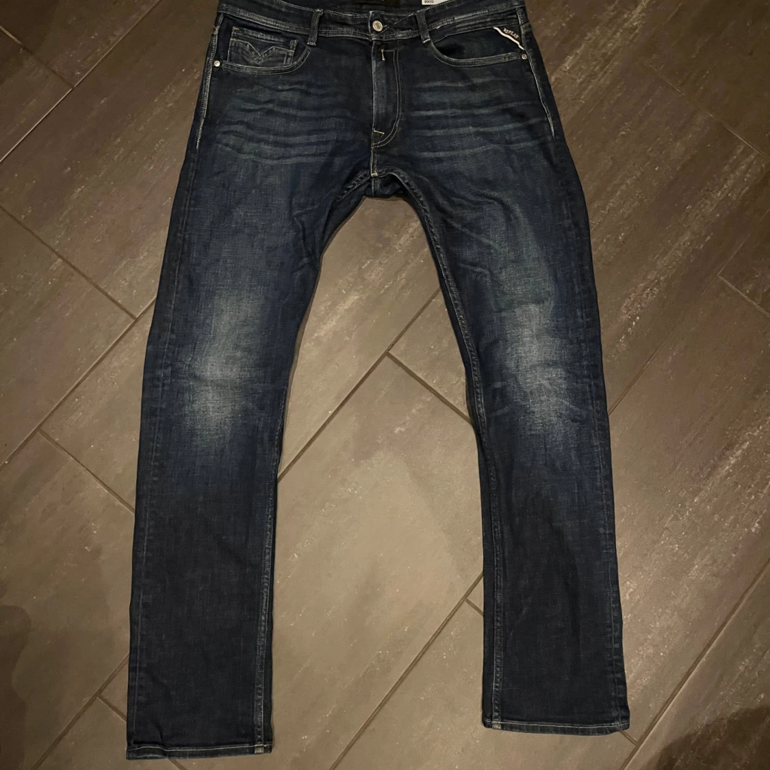 Mörkblå jeans Replay Comfort Fit 33
