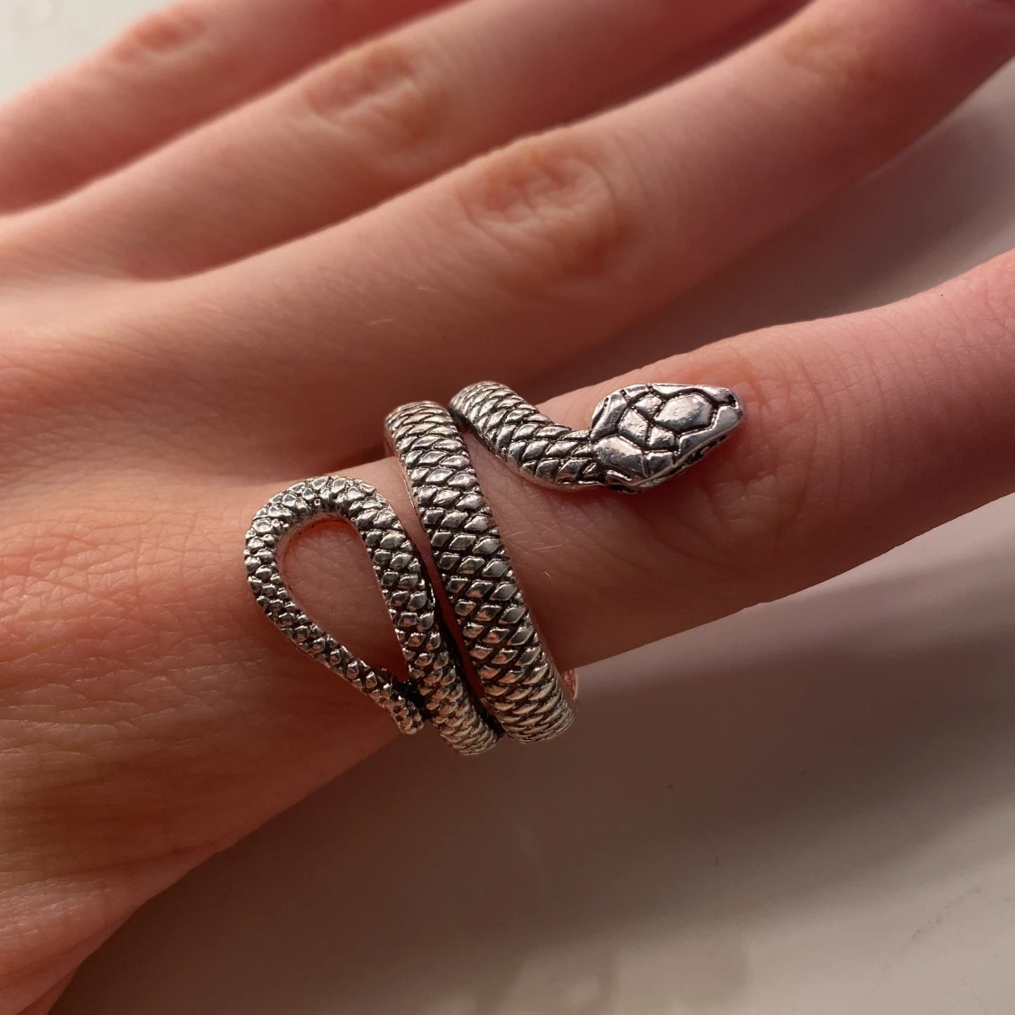 Jättesöt orm ring - 2