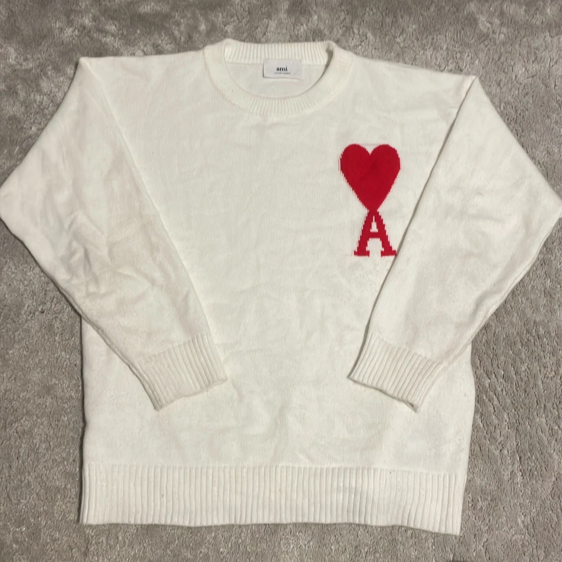 Vit ami Paris tröja