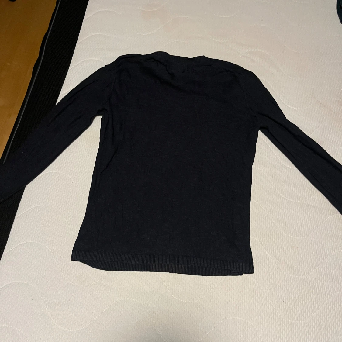 Mörkblå långärmad tröja Morris - 1