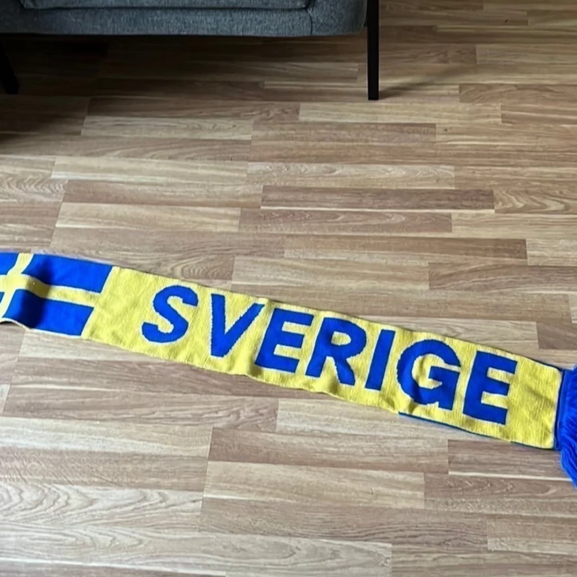 Sverige supporterhalsduk gul/blå