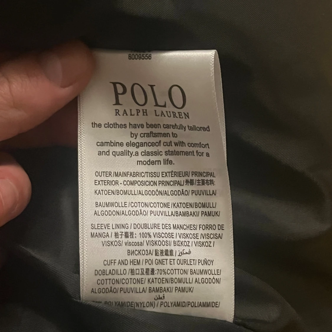 Mörkblå pufferjacka från Polo Ralph Lauren - 4