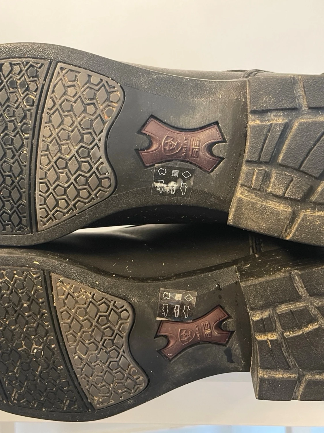 Svarta ridstövlar i läder Ariat - 5