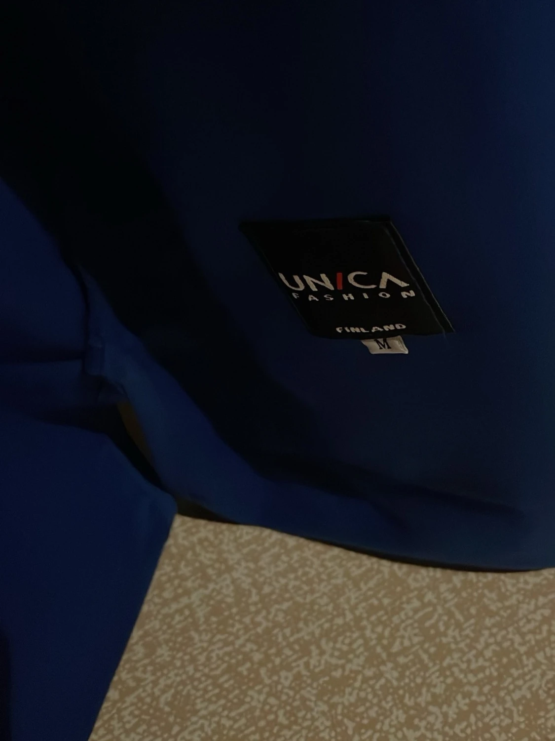Blå omlott kappa från Unica Fashion - 6