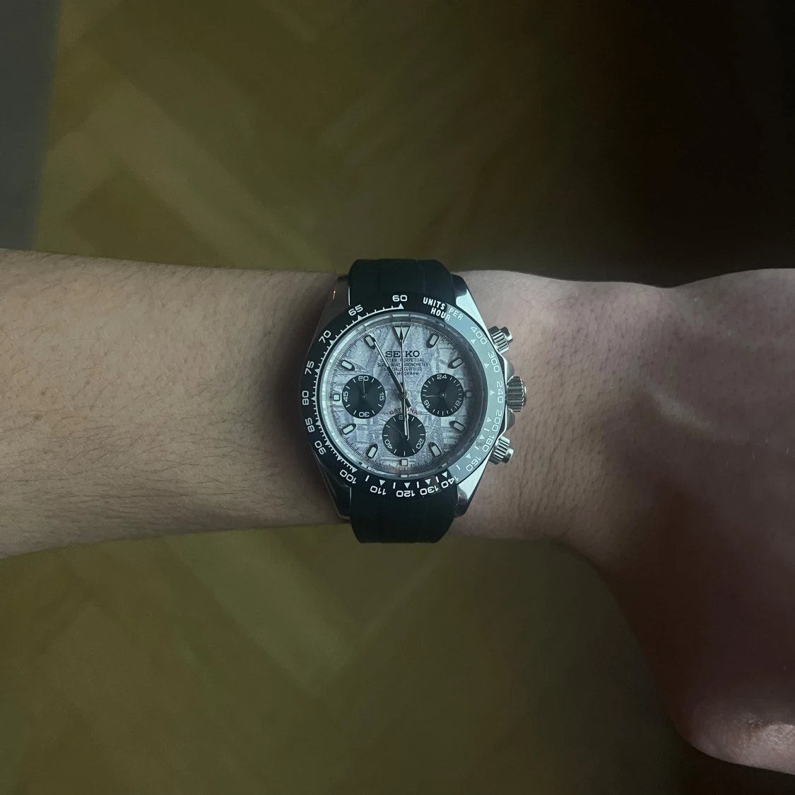 Seiko Mod Daytona-inspirerad – Unique Dial - 4