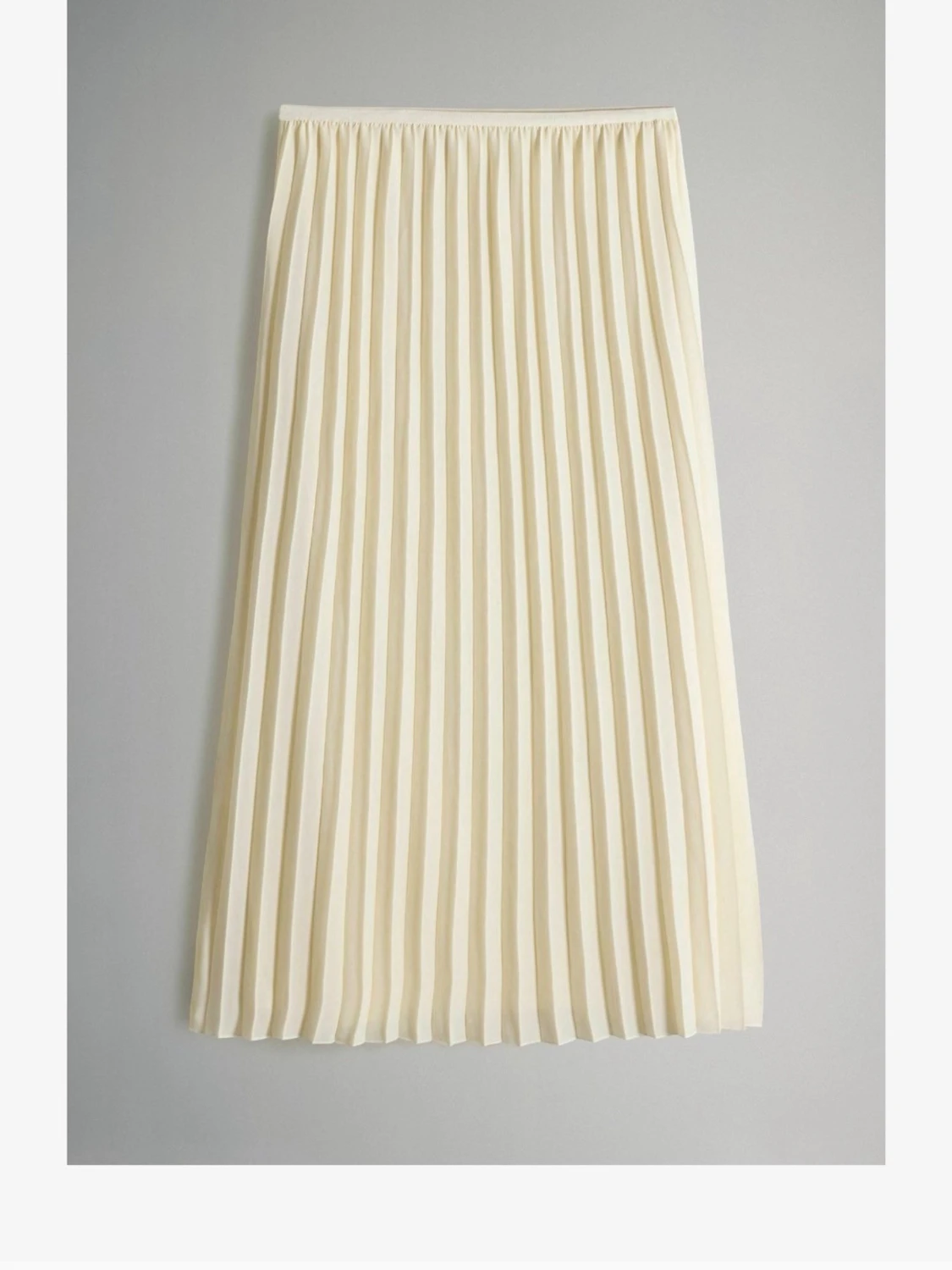 Plisserad beige  från VILA - 2